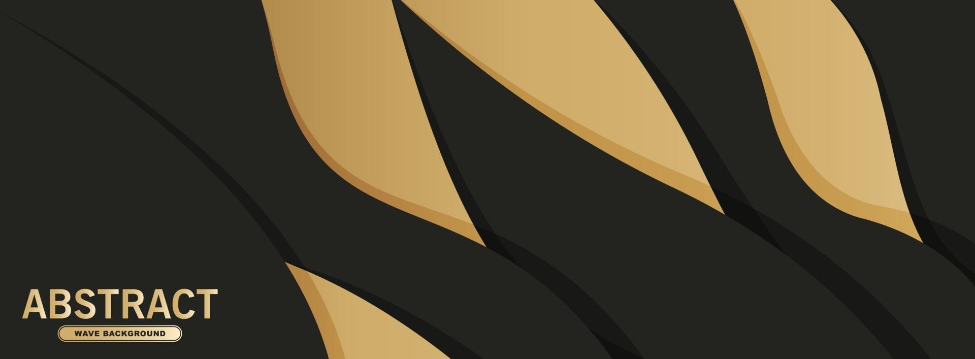 luxury abstract wave backgroun vector