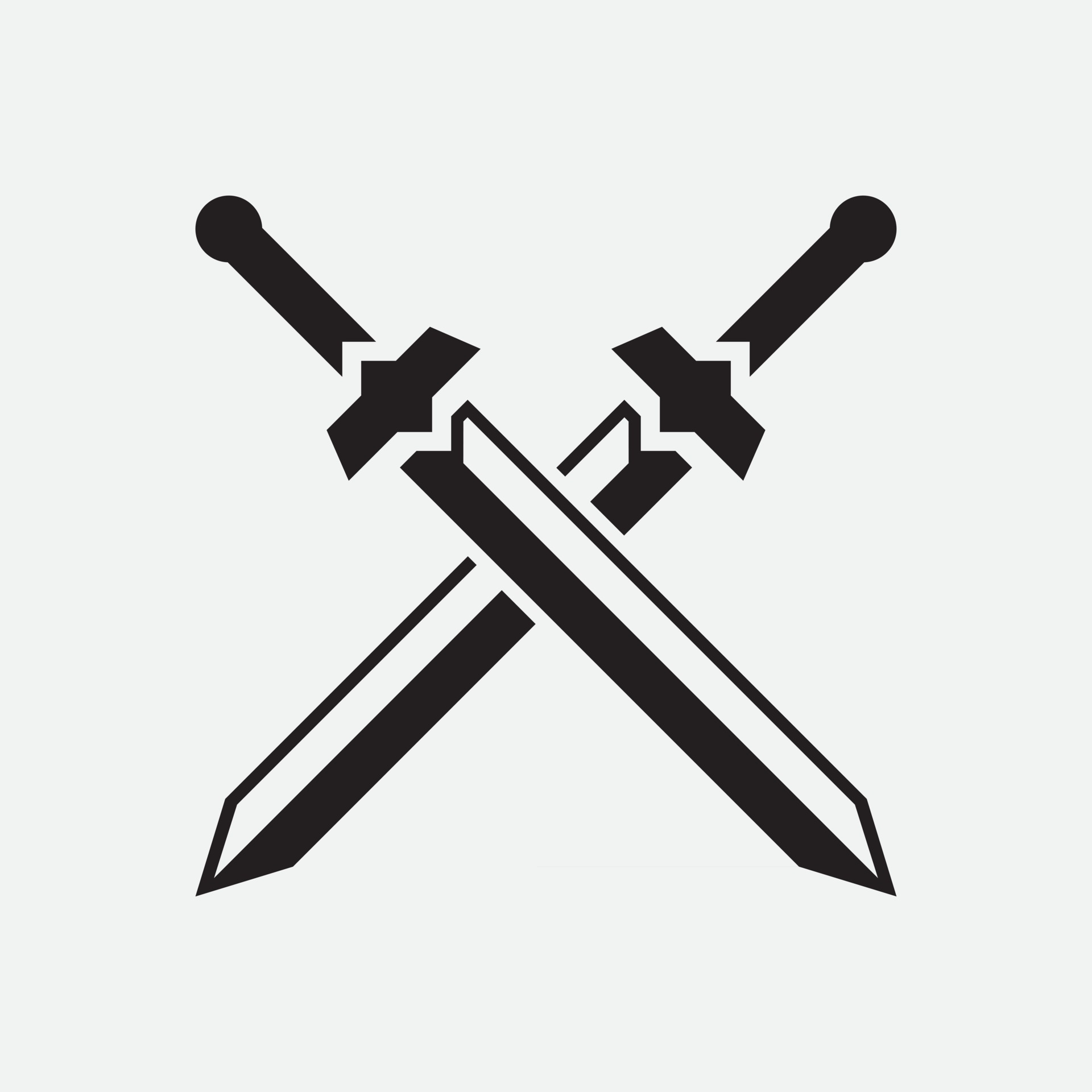 crossed swords Icon - Download for free – Iconduck