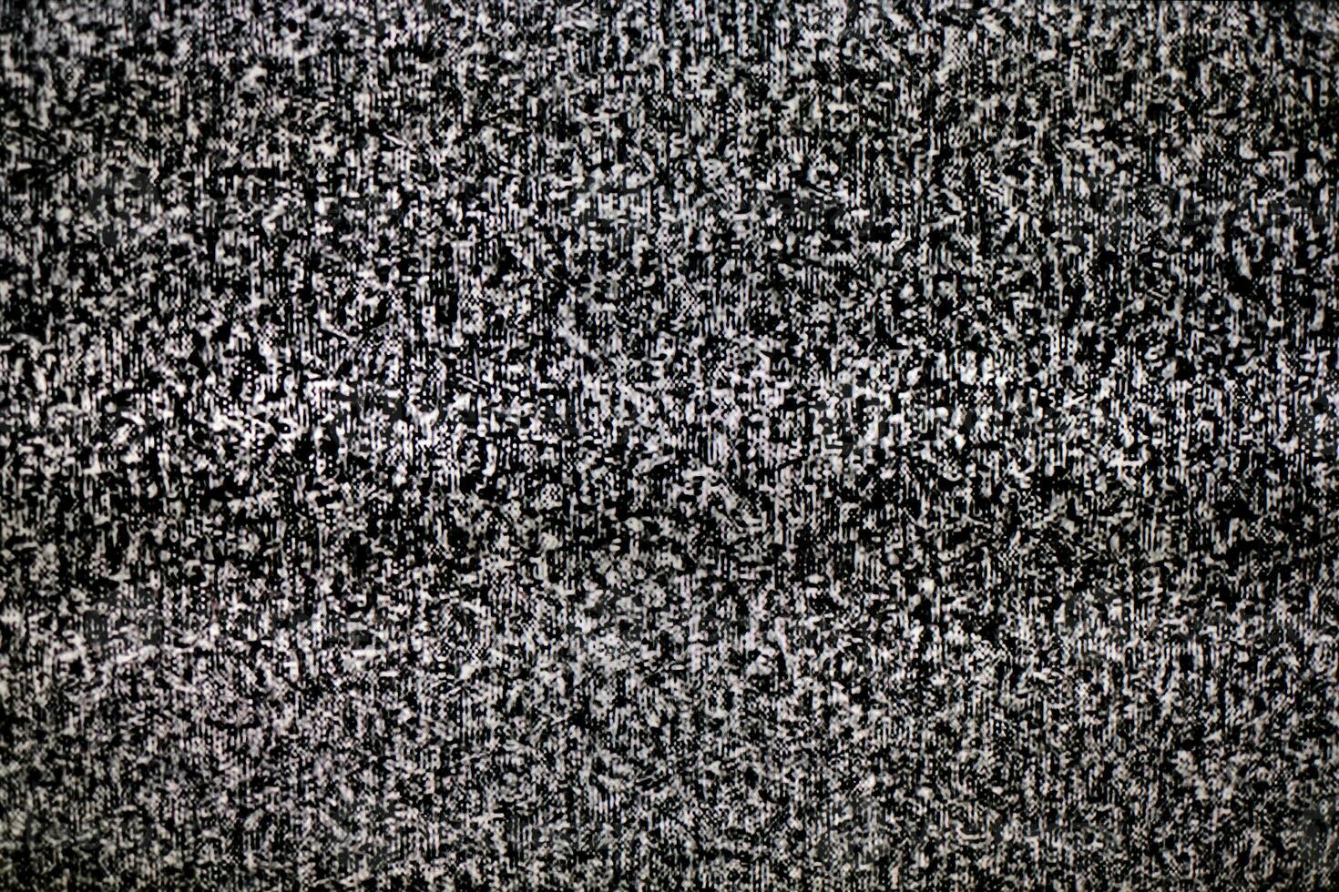 No signal on the television monitor photo