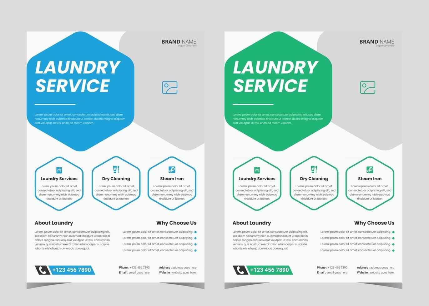 Laundry service flyer template. Creative laundry service poster Intended For laundry service agreement template