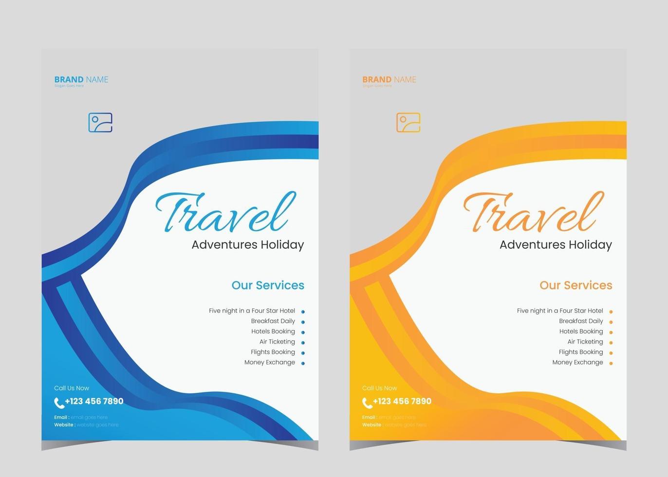 Travel flyer template. Travel flyer examples. Travel flyer ideas. Travel agency flyer poster template. Travel agency promotional flyer poster template vector