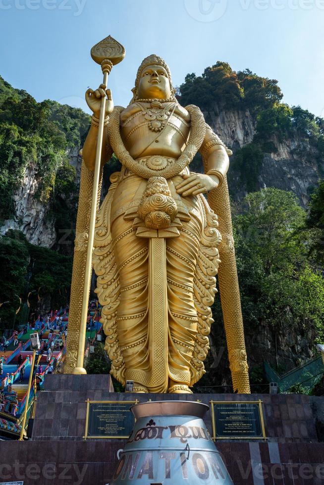 Lord Murugan estatua en Batu Caves Kuala Lumpur foto