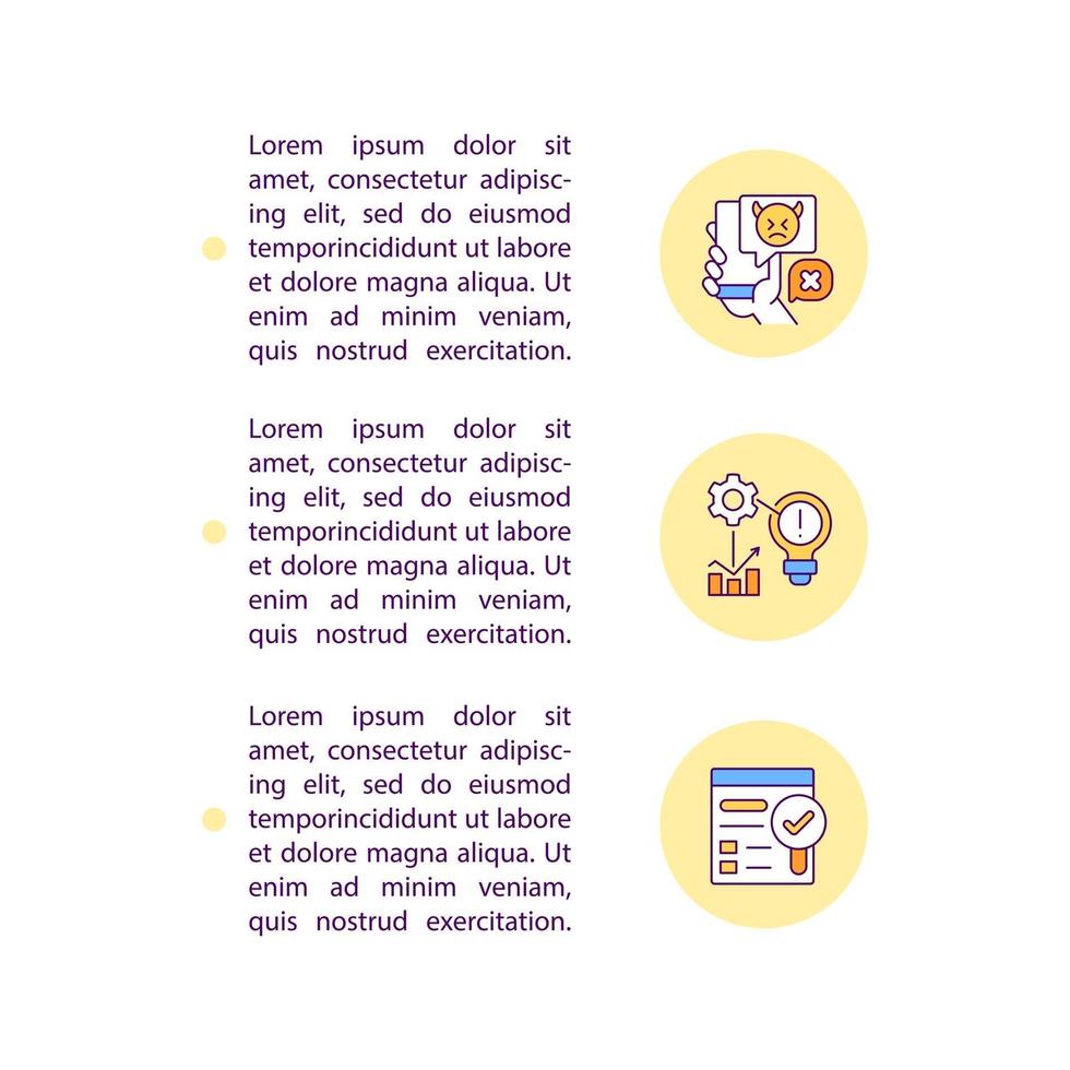 Social media communication concept line icons with text. PPT page vector template with copy space. Brochure, magazine, newsletter design element. Managment linear illustrations on white