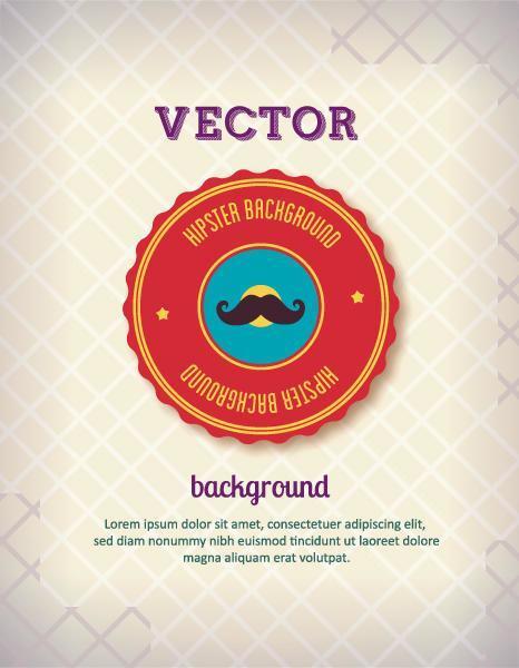 Vector background template design