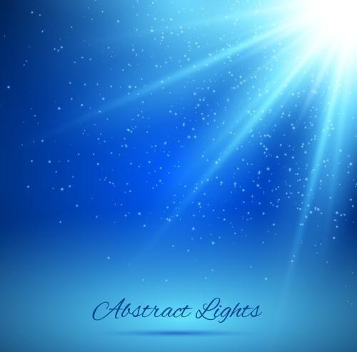 Abstract light vector design