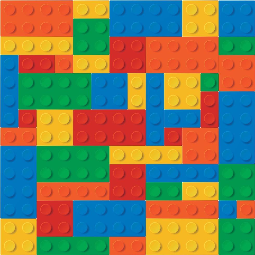 Blocks of colors background vector
