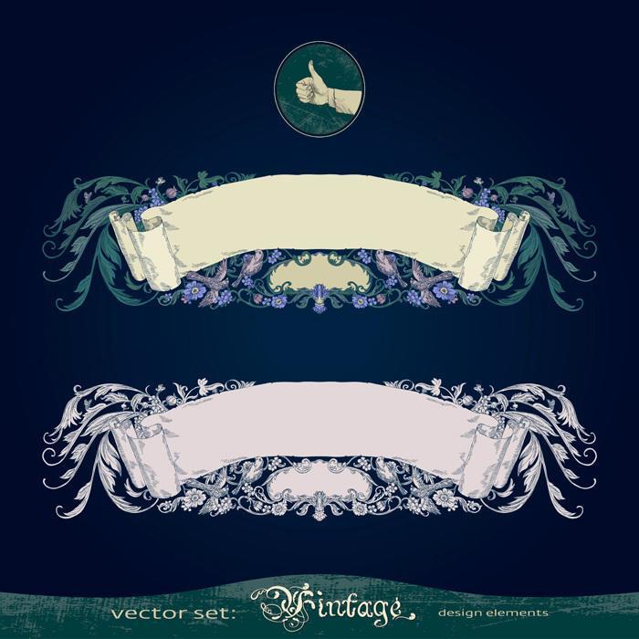 Elements Vintage Set 2632315 Vector Art at Vecteezy