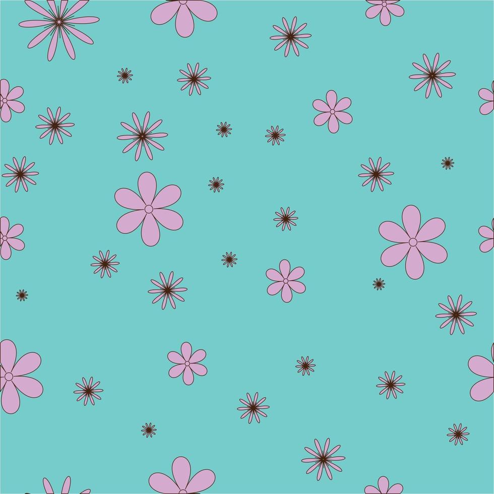 Seamless pattern baby  background vector