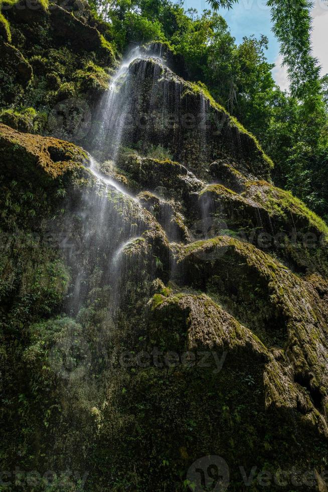 A waterfall near Oslob on the Philippines photo