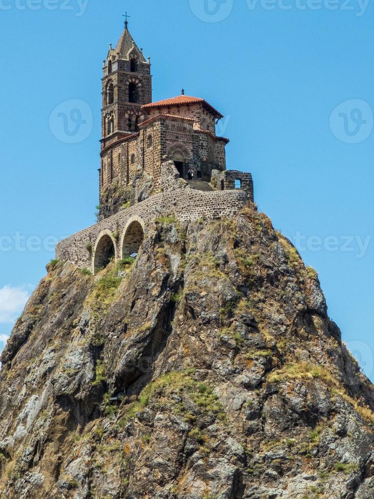 Rocher SaintMichel dAiguilhe PuyenVelay HauteLoire France photo