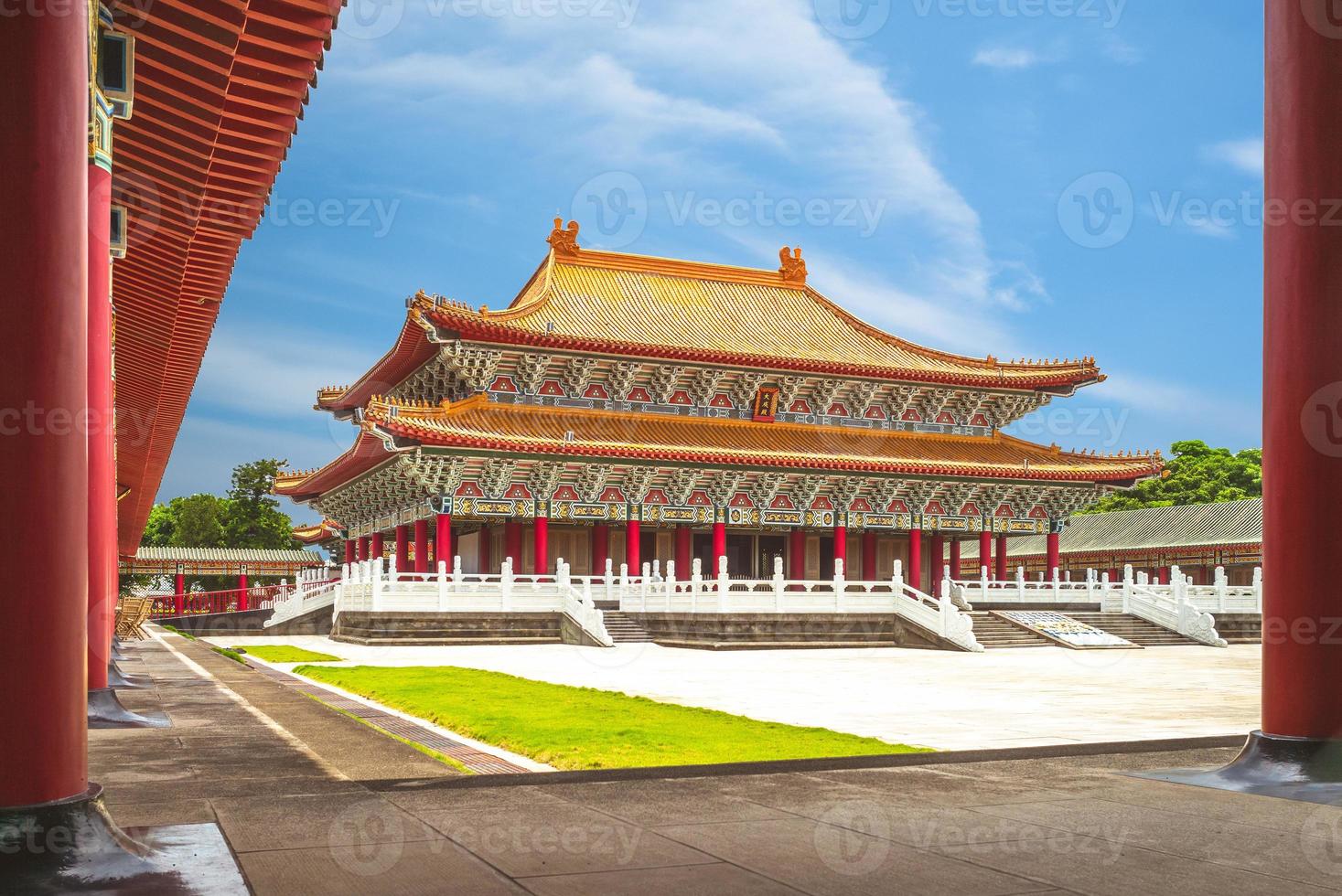 templo de confucio en kaohsiung, taiwán foto