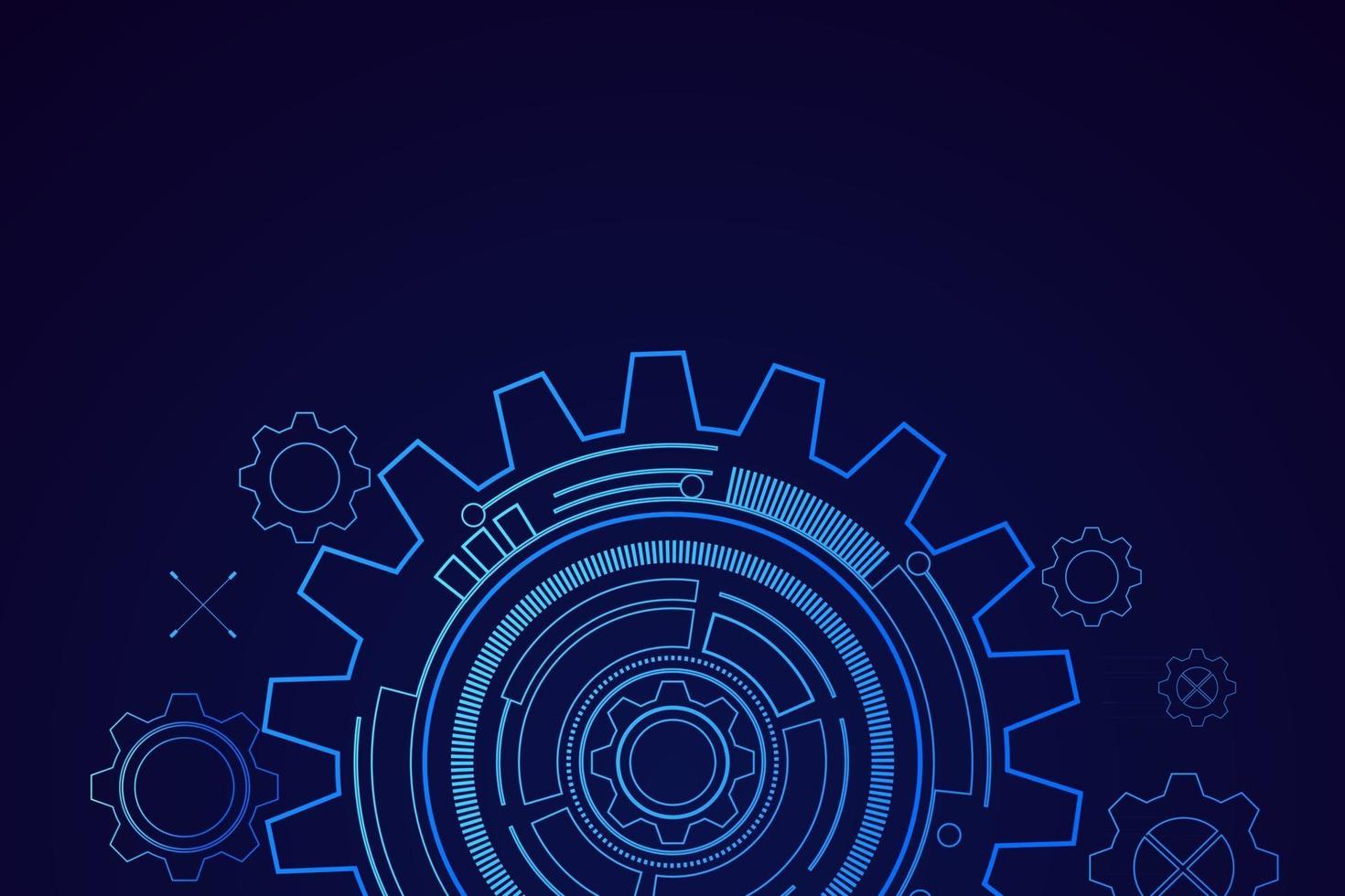 digital technology and engineering, digital telecoms concept, Hi-tech,futuristic technology background, vector illustration.