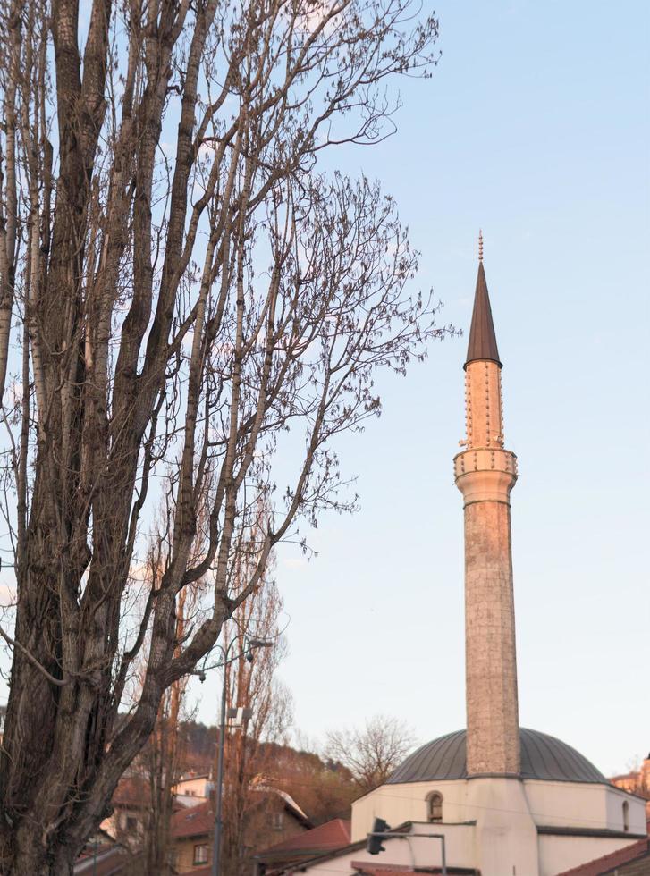 Beautiful mosque.Muslim worship place photo