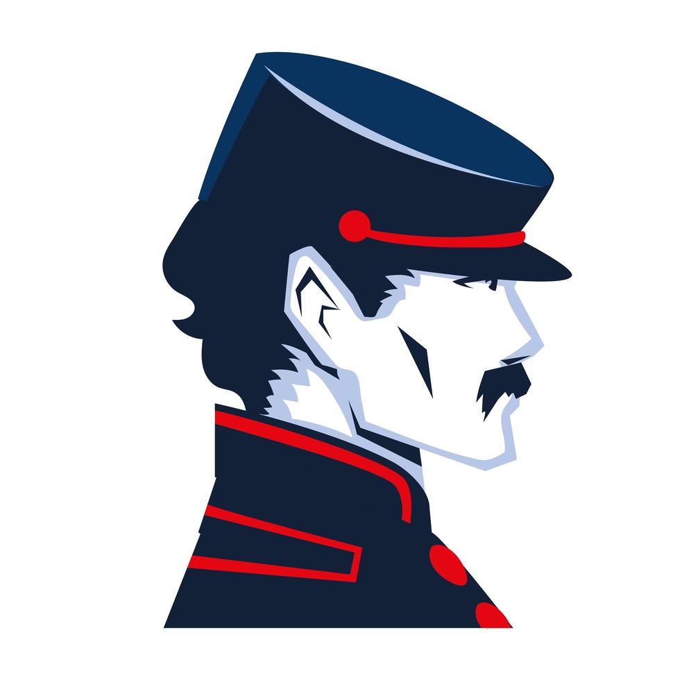 soldier civil war vector