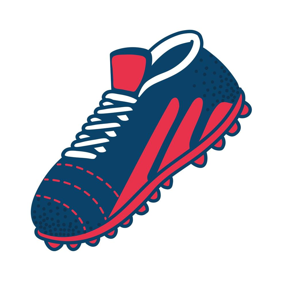 sport footwear football vector