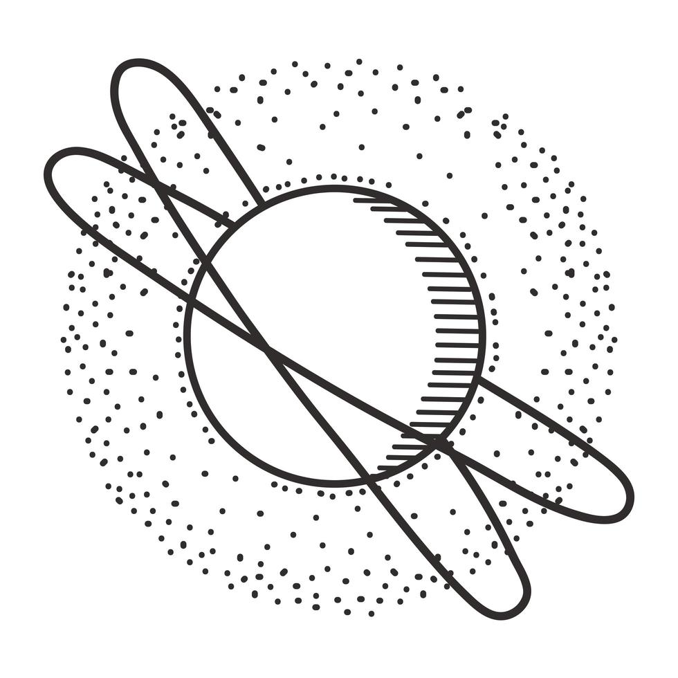 moon cosmos astronomy vector