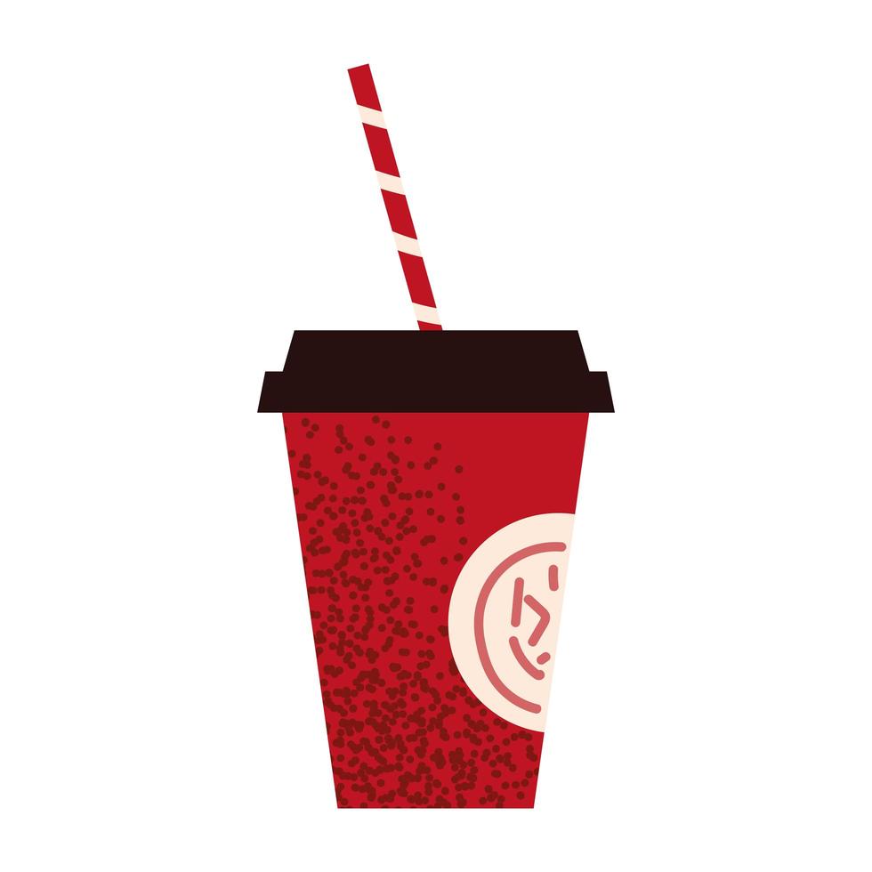 takeaway coffee cup vector