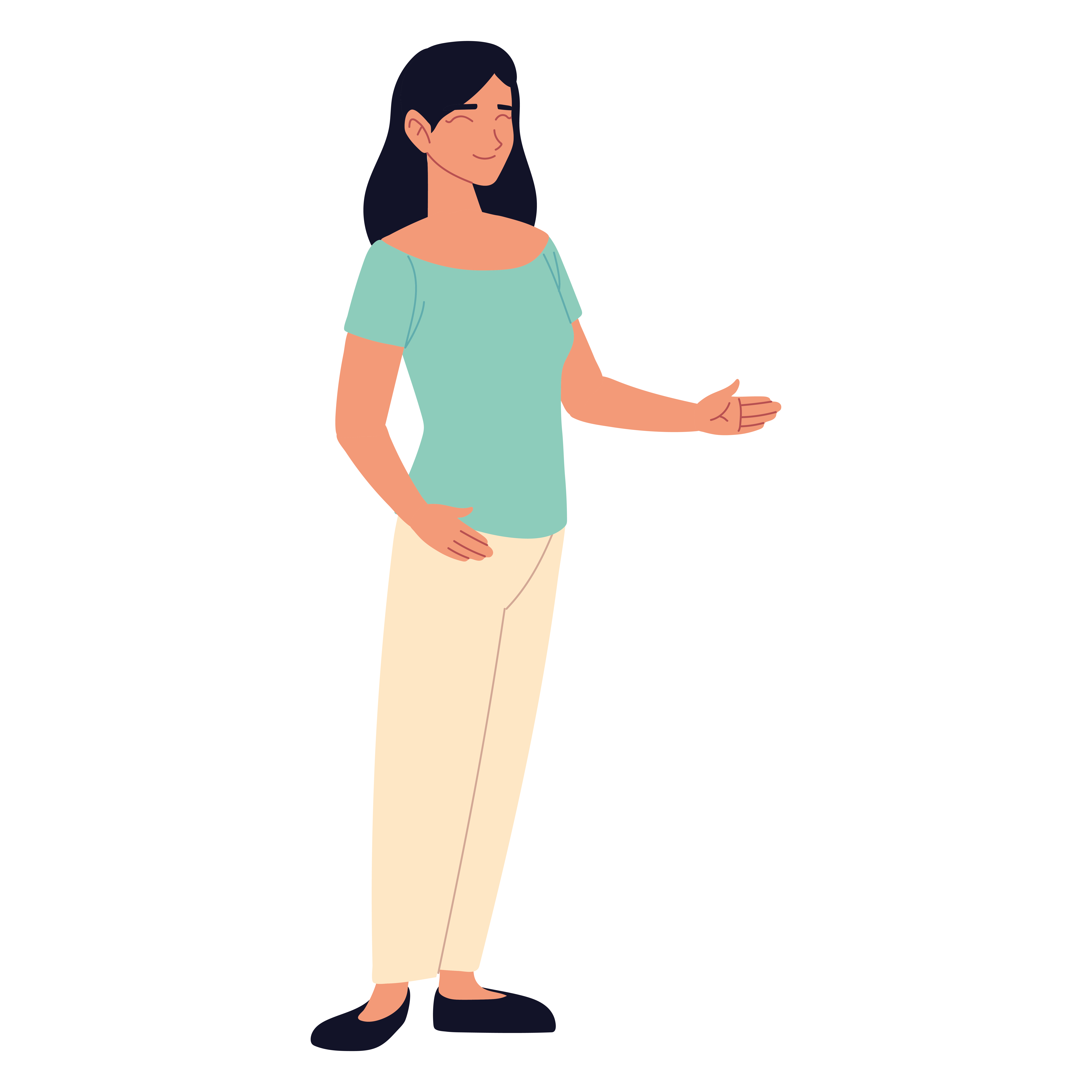 Woman Standing Vector Art, Icons, and Graphics for Free Download