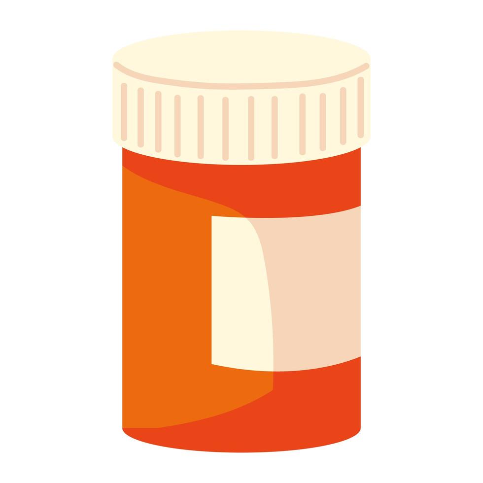 medicine bottle medical vector