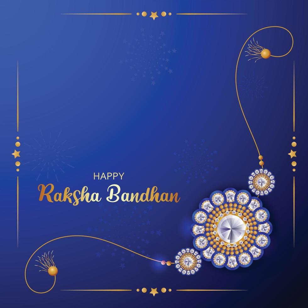 feliz Raksha bandhan vector