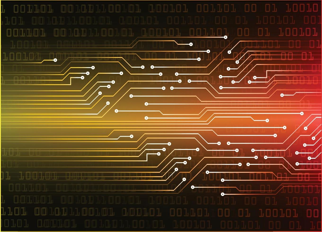 cyber circuit future technology concept background vector
