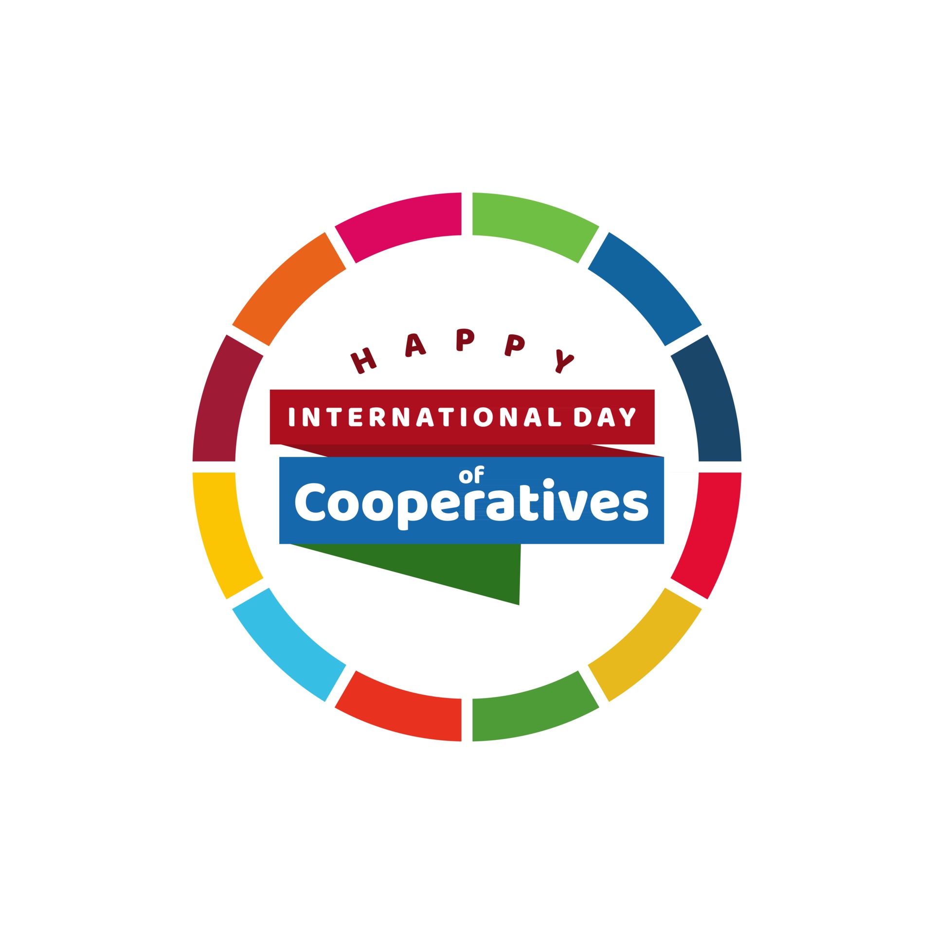 International Day of Cooperatives Celebration Vector Template Design
