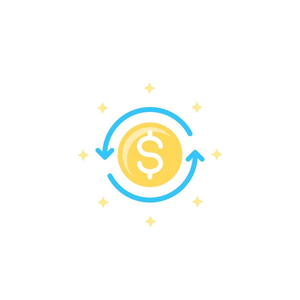 cashback vector icon