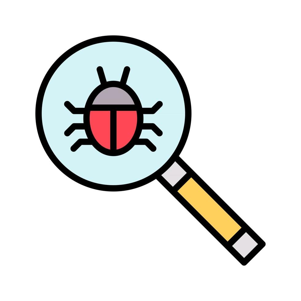Search Bug Icon vector