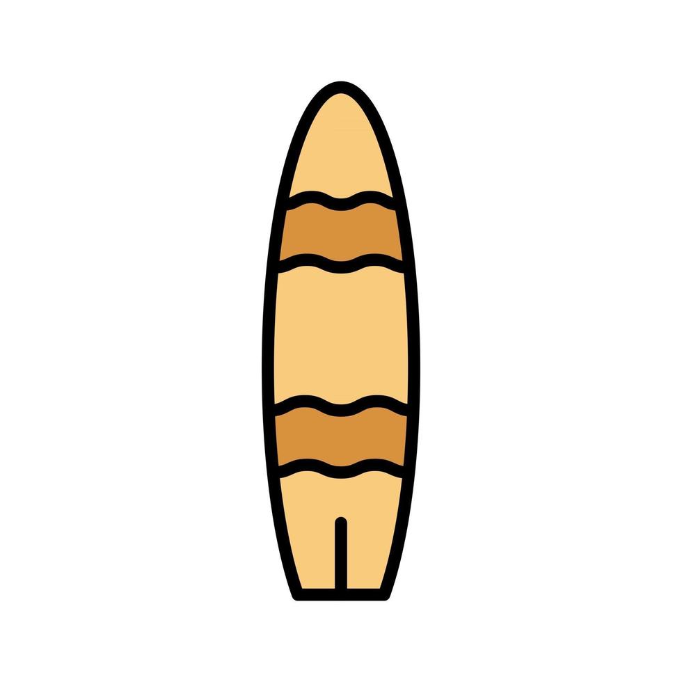 Surfing Board Icon vector