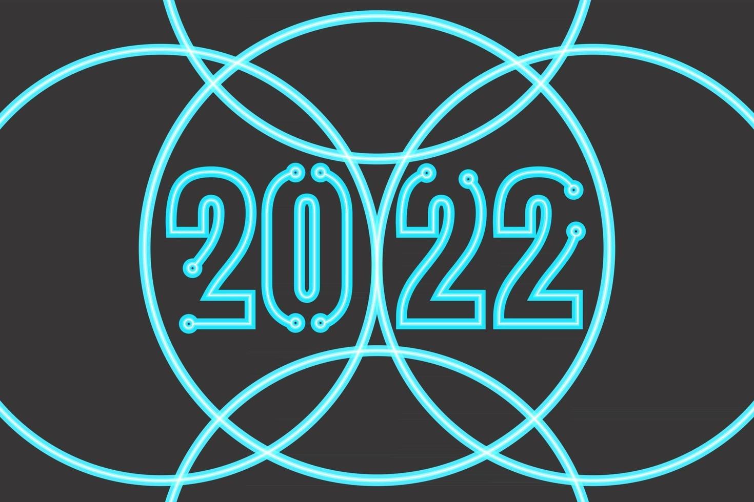 Feliz año nuevo 2022 plantilla de diseño. diseño moderno para calendario, invitaciones, tarjetas de felicitación, folletos de vacaciones o impresiones. vector