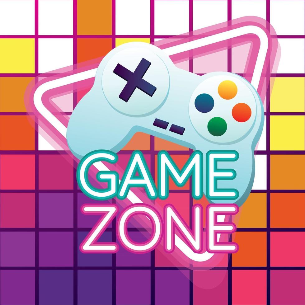 icono de arte vectorial de zona de juego vector