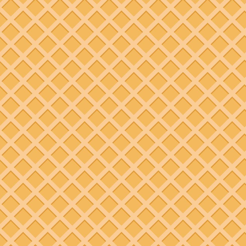 Wafer seamless pattern texture background. Vector Illustration