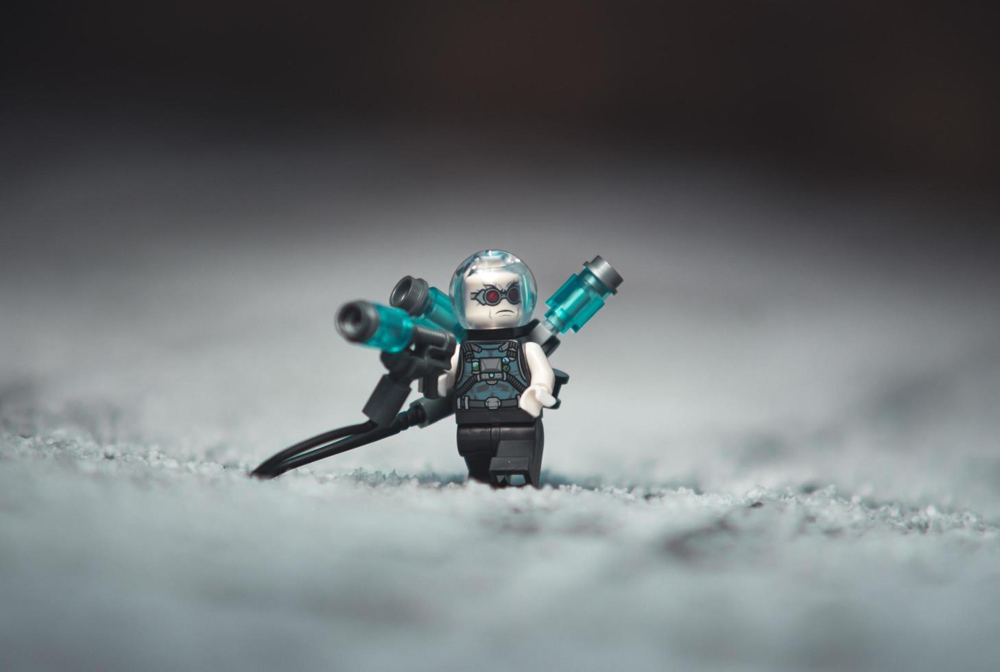 Warsaw 2020 - Lego super hero minifigure Mr. Freeze photo