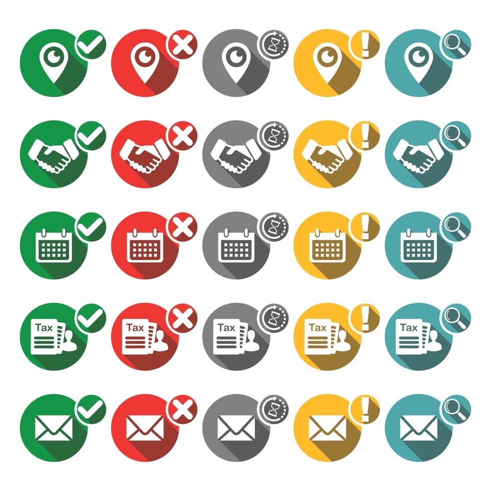 Business Icons Set vector