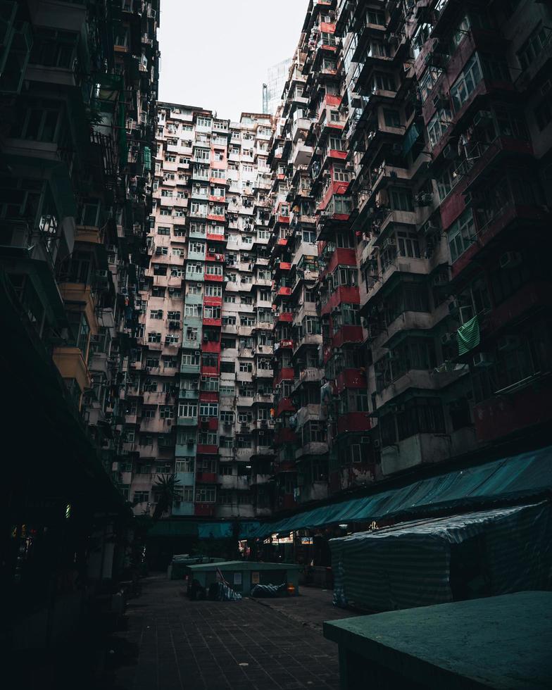 Yick Fat Building in Quarry Bay, Hong Kong, China photo