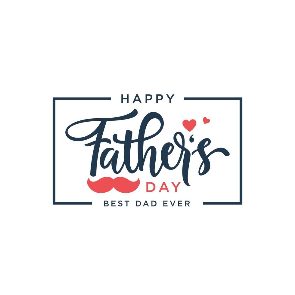 Happy Father's Day illustration vector graphic of good for greeting card, sale, typography, Background. Fathers day holiday