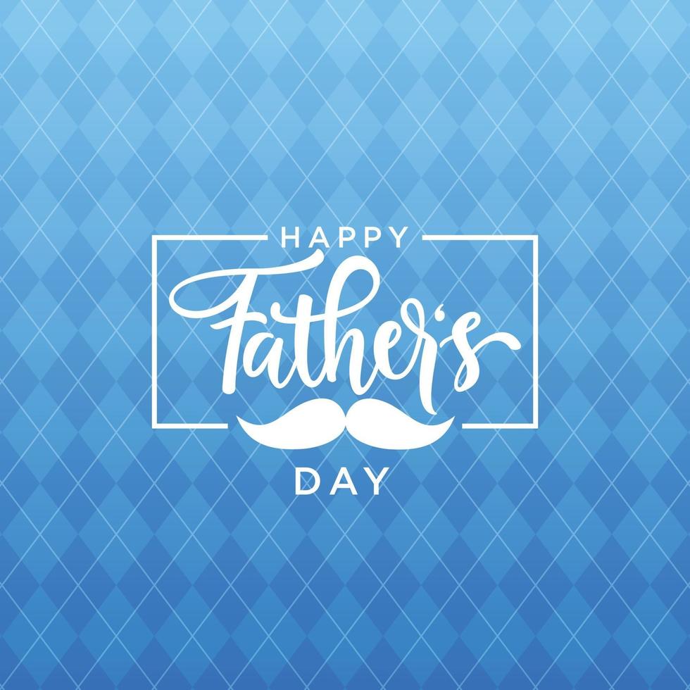 Happy Father's Day illustration vector graphic of good for greeting card, sale, typography, Background. Fathers day holiday