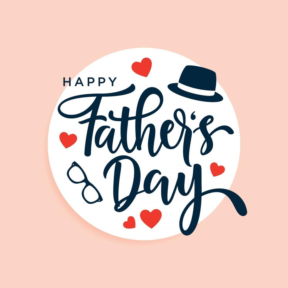 gráfico de vector de ilustración de feliz día del padre bueno para tarjeta de felicitación, venta, tipografía, fondo. dia del padre