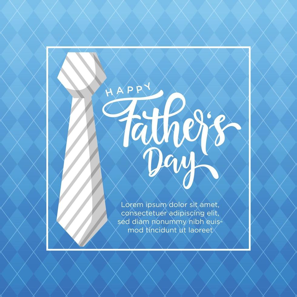 Happy Father's Day illustration vector graphic of good for greeting card, sale, typography, Background. Fathers day holiday