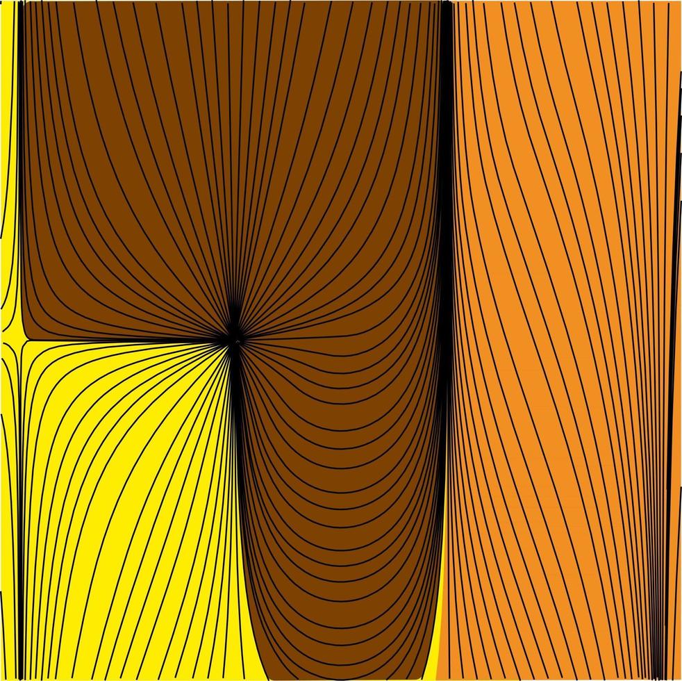 flujo abstracto minimalista curvas y onduladas líneas aerodinámicas textura de fondo de arte vector