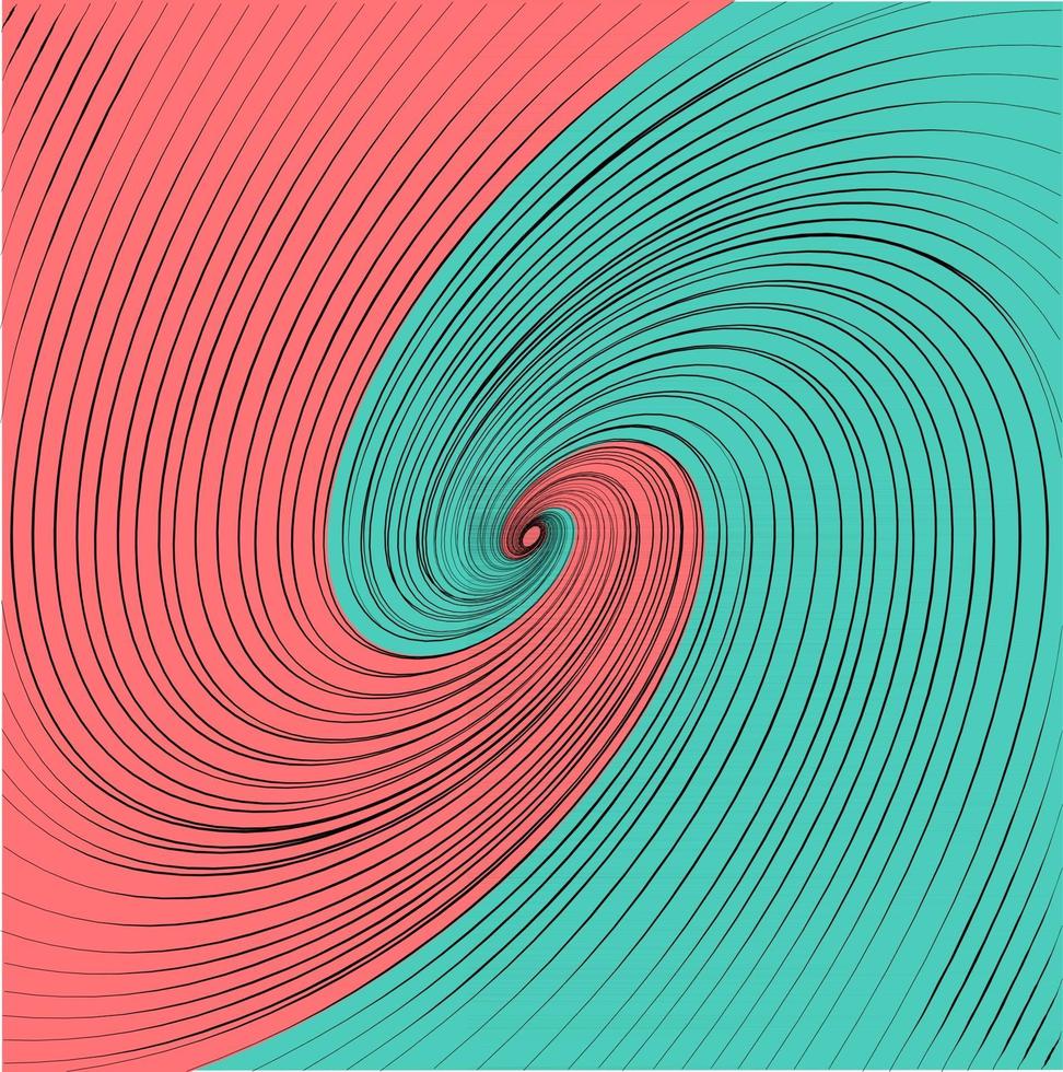 Minimalist Abstract swirling flow Curvy and Wavy Streamlines Line Art Background Texture vector