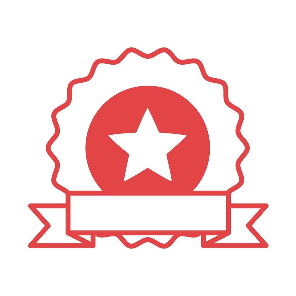 lace with ribbon line style icon vector