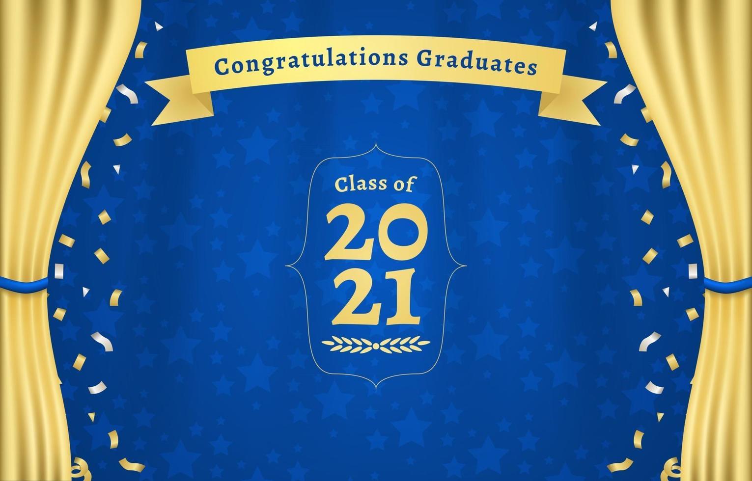 Graduation Photobooth Background vector