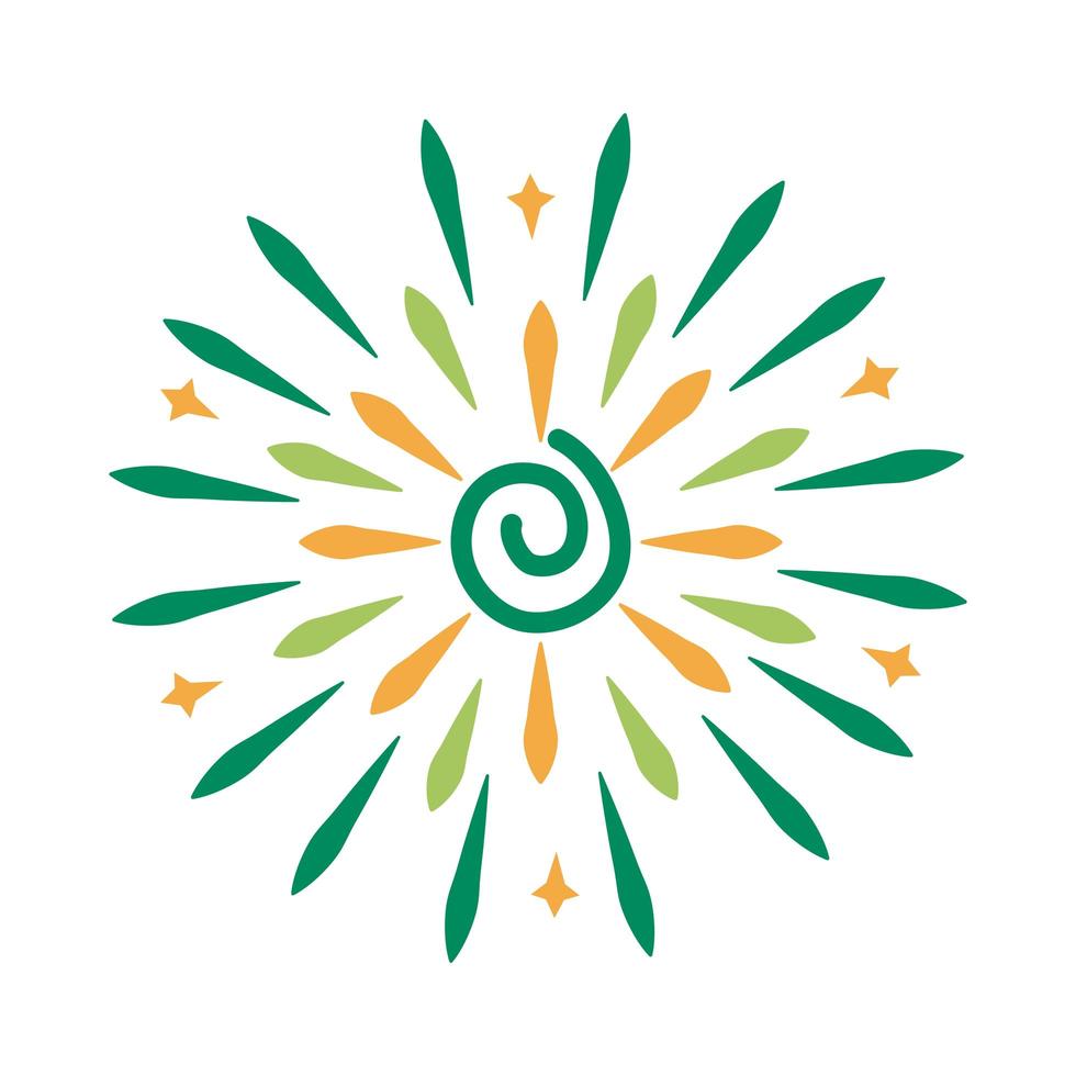 spiral splash detailed style icon vector