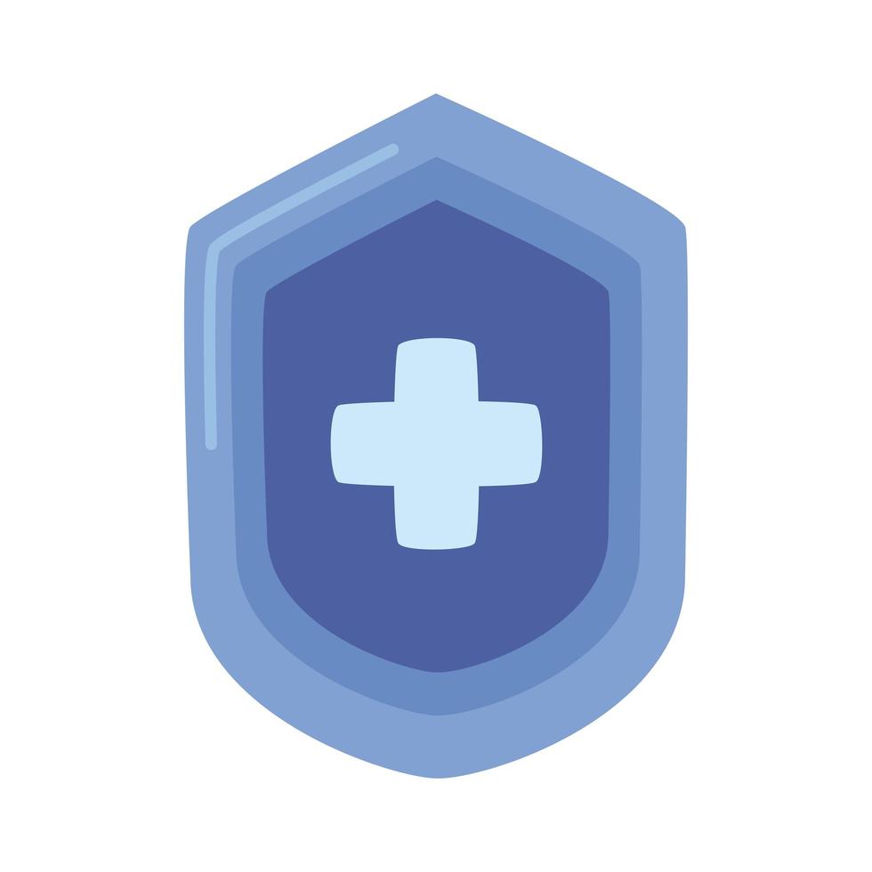 shield guard protection isolated icon vector