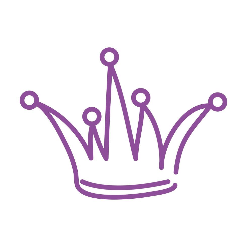 jester traditional hat isolated icon vector