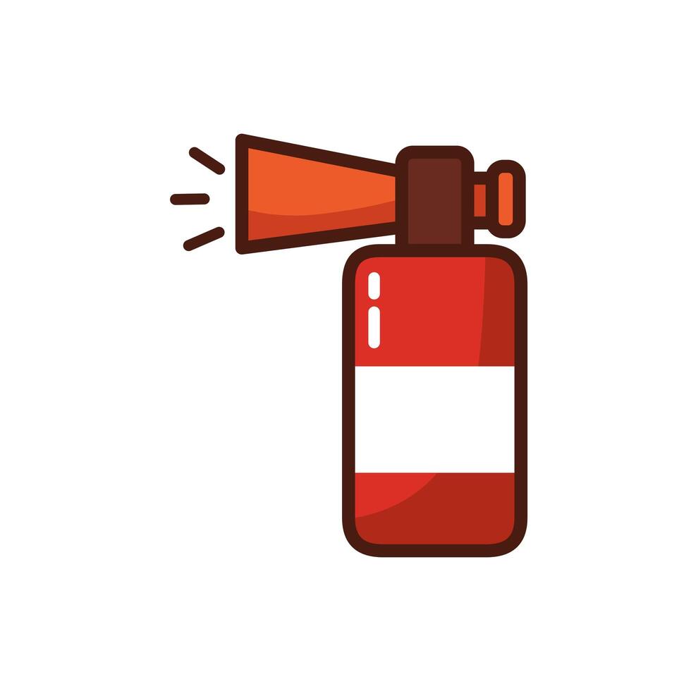 compressed air horn accessory icon vector