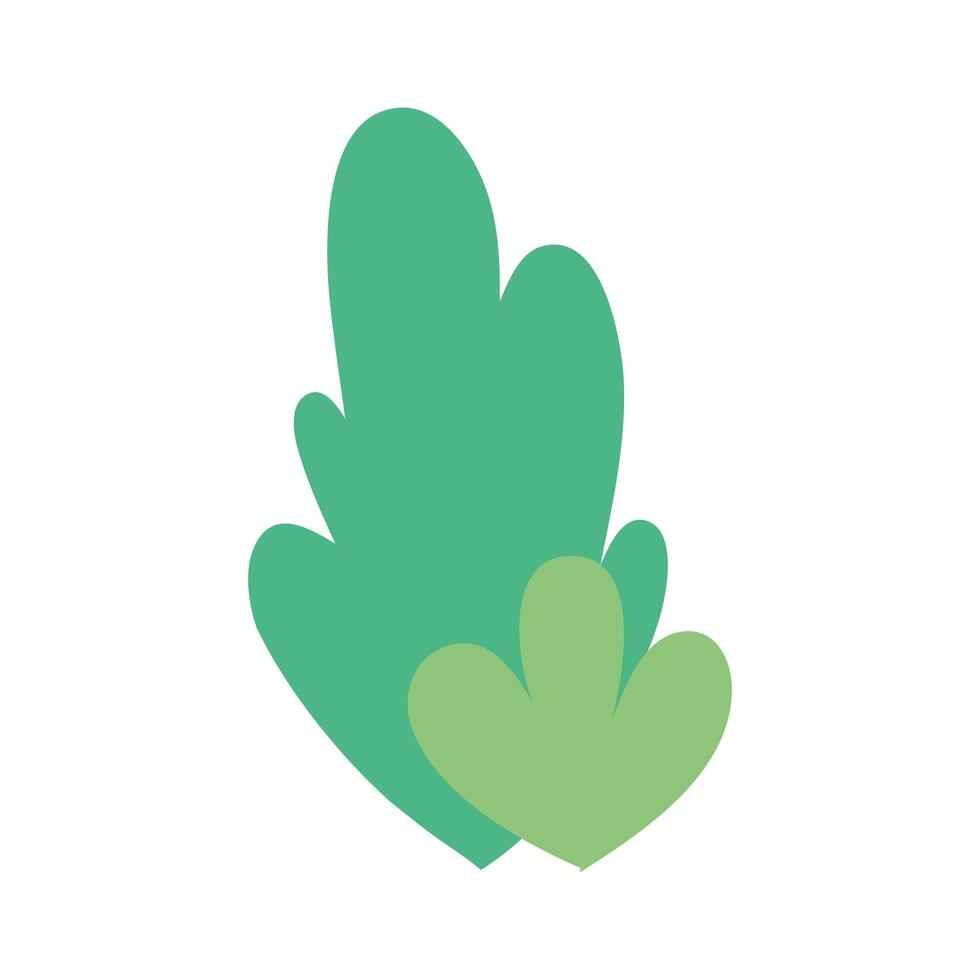 leaf plant ecology isolated icon vector