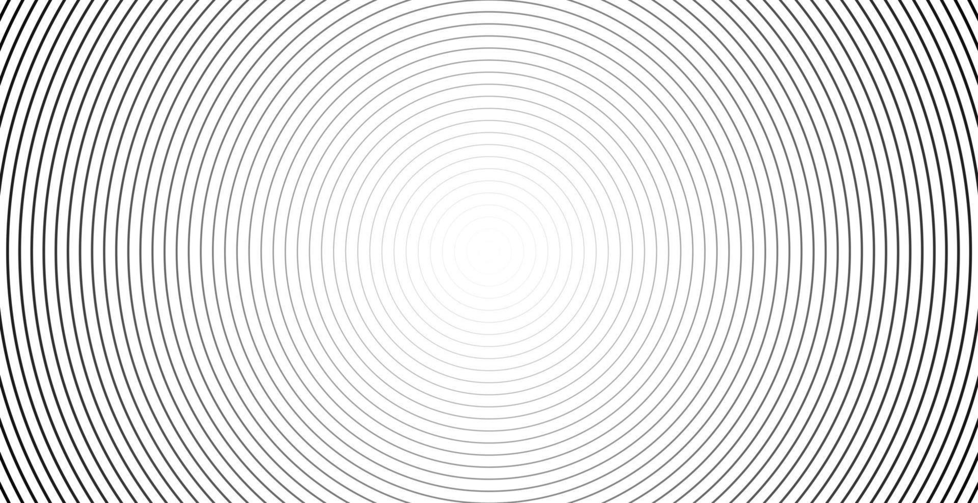 Circle line background sound wave graphics vector