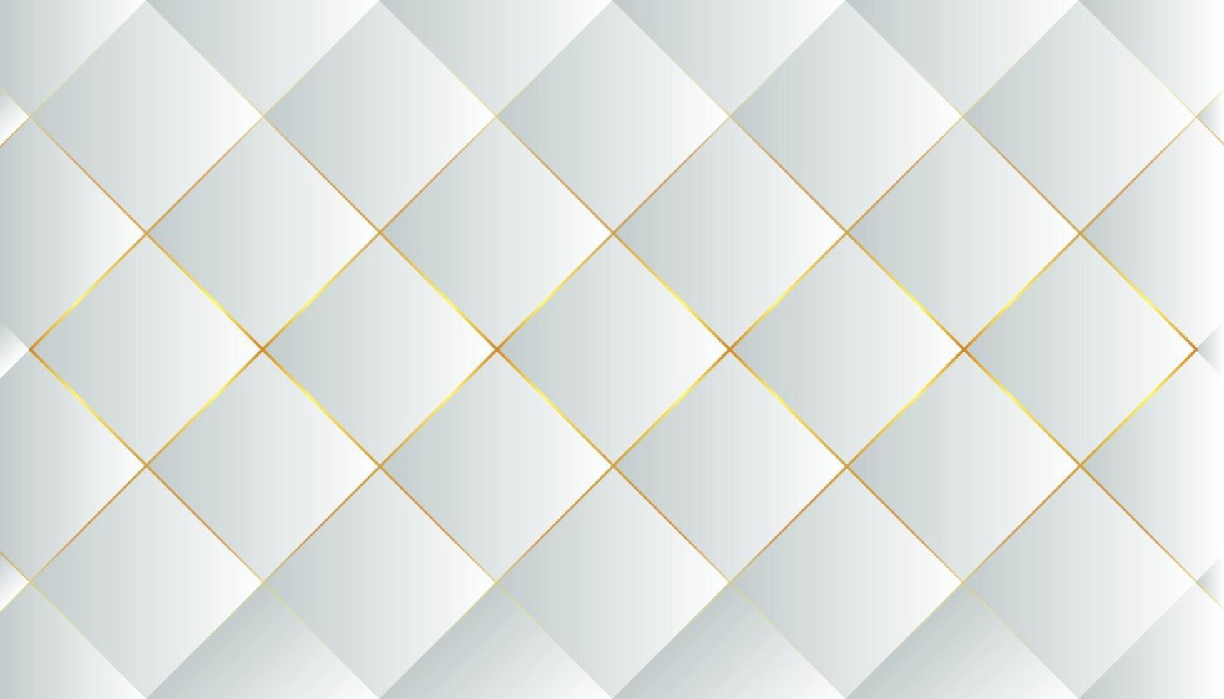 fondo geométrico abstracto con líneas doradas vector